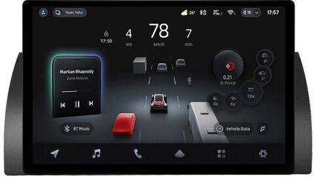 Магнитола для BMW X5 E53 2000-2007, 5 E39 1996-2003 - Teyes CC4-PRO монитор 13" 2K QLED на Android 13, Snapdragon 778G, 8+128, AI, CarPlay, DSP, 4G SIM-слот