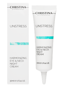 CHRISTINA Unstress Harmonizing Eye & Neck Night Cream