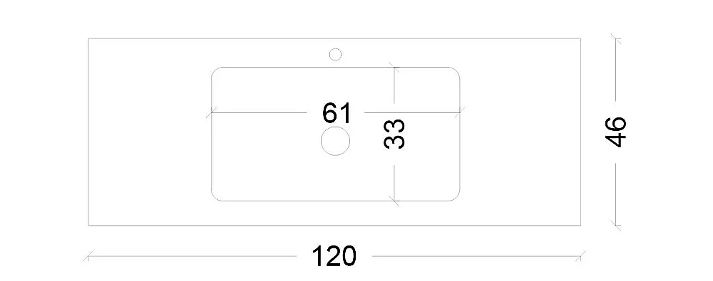 Тумба с раковиной Armadi Art Vallessi 120 дуб светлый матовый фактурный