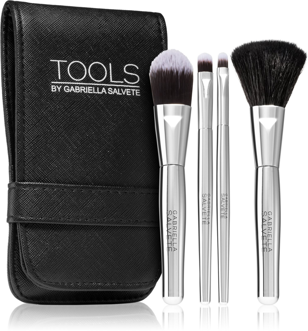 Gabriella Salvete Tools - набор кистей с футляром /  4 шт.   / GTIN 8595017900488
