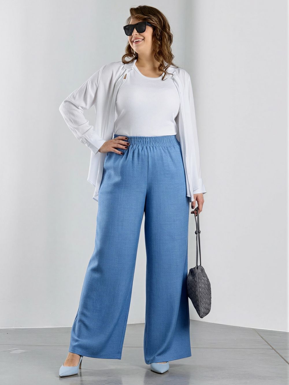 Брюки Женский каприз-2 Виотекс СИНИЙ