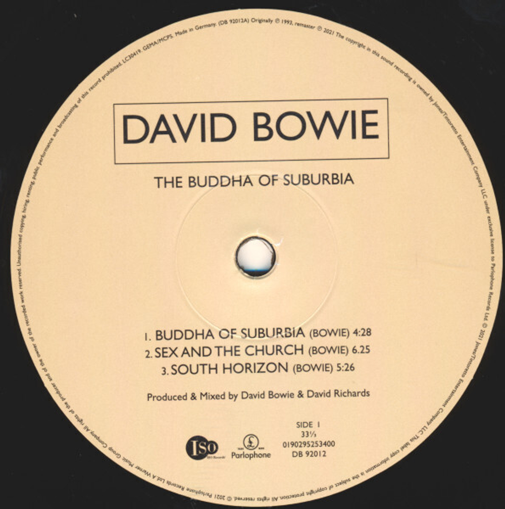 David Bowie / The Buddha Of Suburbia (2LP)