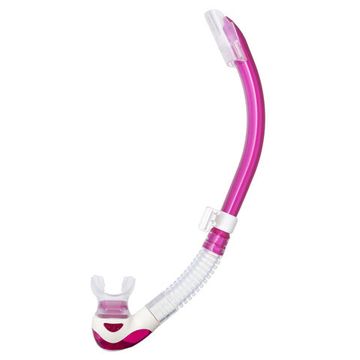 Трубка TUSA SP-0101 Platina II Hyperdry прозрачный/розовый