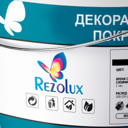 Краска Резолюкс Мицар ВД-АК 224 влагостойкая белая 15 кг