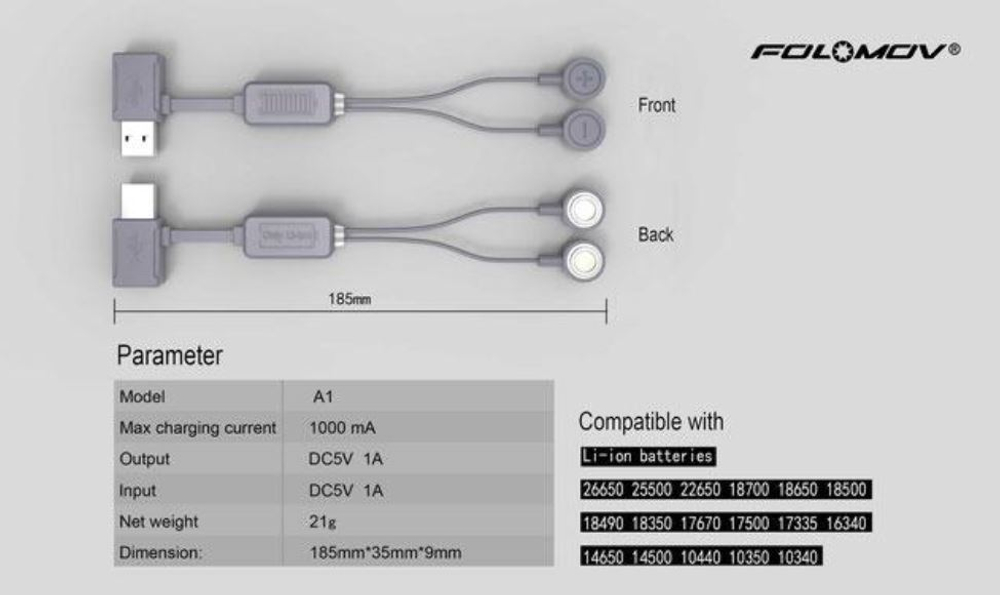 Зарядное устройство Folomov A1