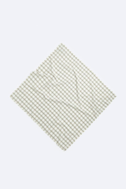 ZARA БАНДАНА В КЛЕТКУ, БЕЖЕВЫЙ