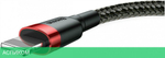 Кабель Baseus Cafule 0.5m Red/Black (CALKLF-A19)
