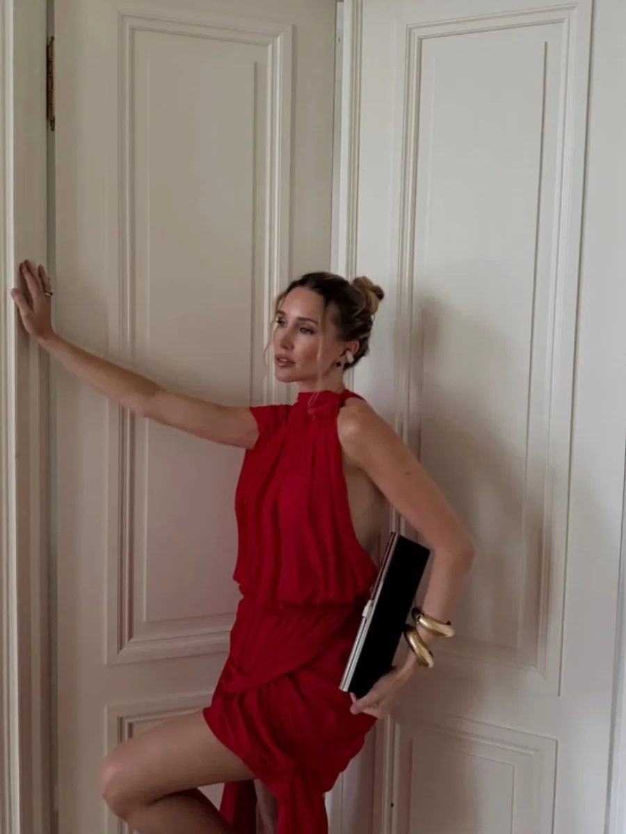 Браслет под золото округлый