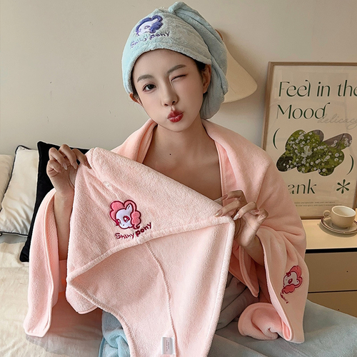 Шапочка-полотенце для волос "Shiny Pony"