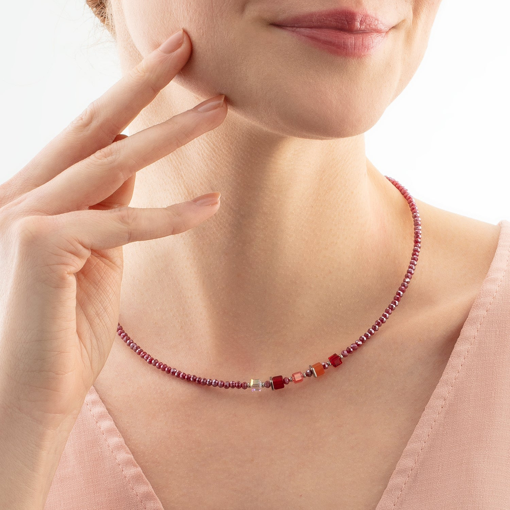 Колье Coeur de Lion Red 4464/10-0300