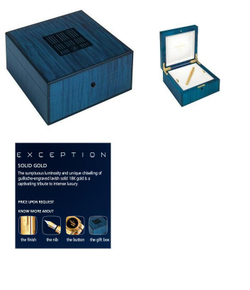 Перьевая ручка Waterman Exception Solid Gold, цвет: Gold (золото),  перо: M/F, перо: золото 18К