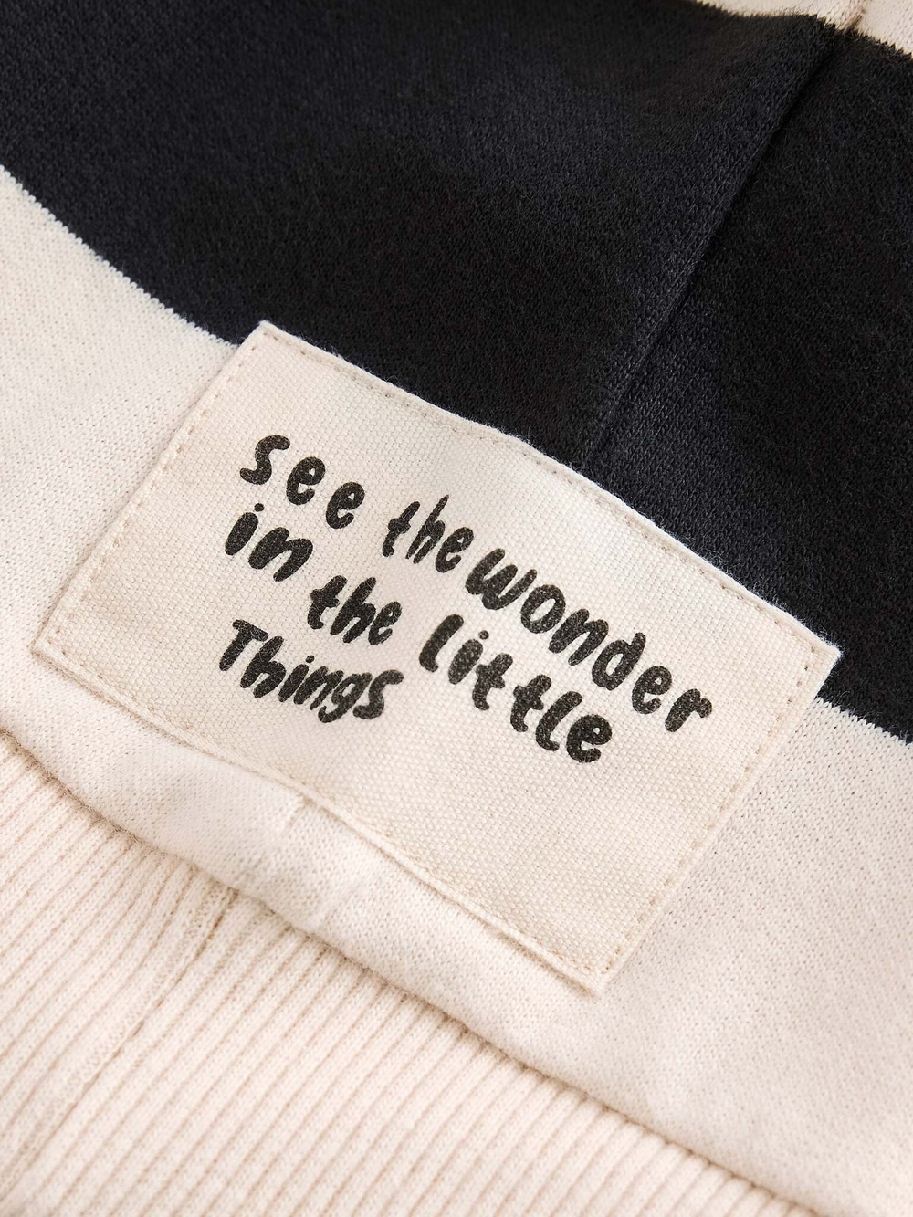 Поло с длинным рукавом для девочки Next E53-963, Черный, Белый