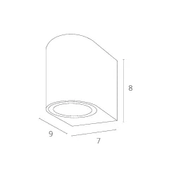 Фасадный светильник Arte Lamp