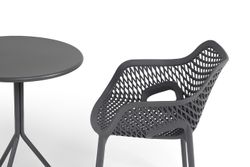 "Беллини" обеденная группа на 2 персоны, цвет темно-серый