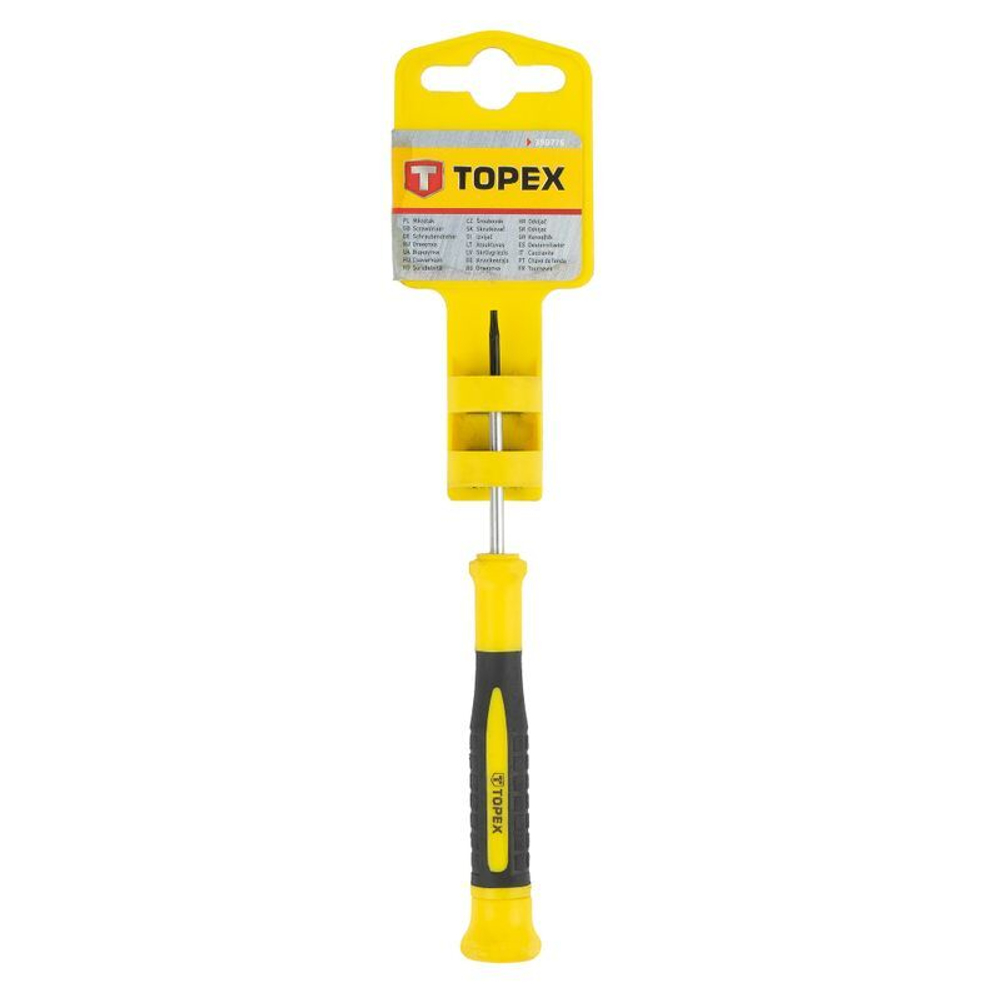 Отвертка прецизионная Torx T6х50 мм Topex 39D776