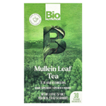 Bio Nutrition, Чай из листьев коровяка, без кофеина, 30 чайных пакетиков, 57 г (2,01 унции)