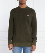 Свитер TONAL XS BADGE Tommy Jeans - зеленый(DM0DM17776)