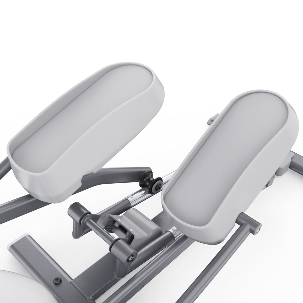 Электромагнитный эллиптический тренажер DFC Westinghouse 13Y, белый, с изменяемым углом наклона