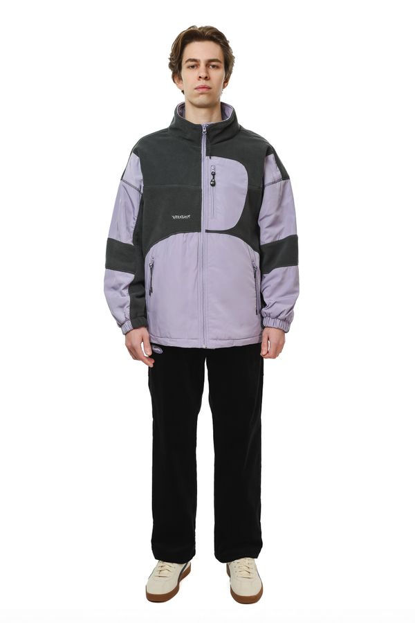 Куртка флисовая Ranger серый/пурпурный - фото 4