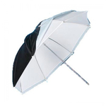 Двуслойный белый зонт FST UC 80см комбинированный
