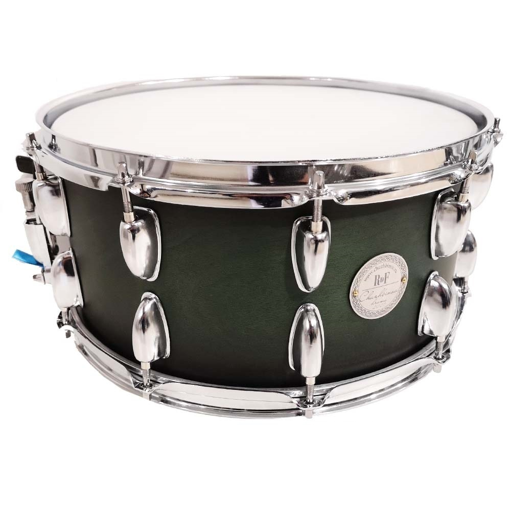 Малый барабан 14x6.5", темно-зеленый, Chuzhbinov Drums RDF1465GN