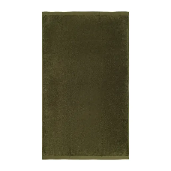 Полотенце банное оливкового цвета из коллекции essential, 90х150 см