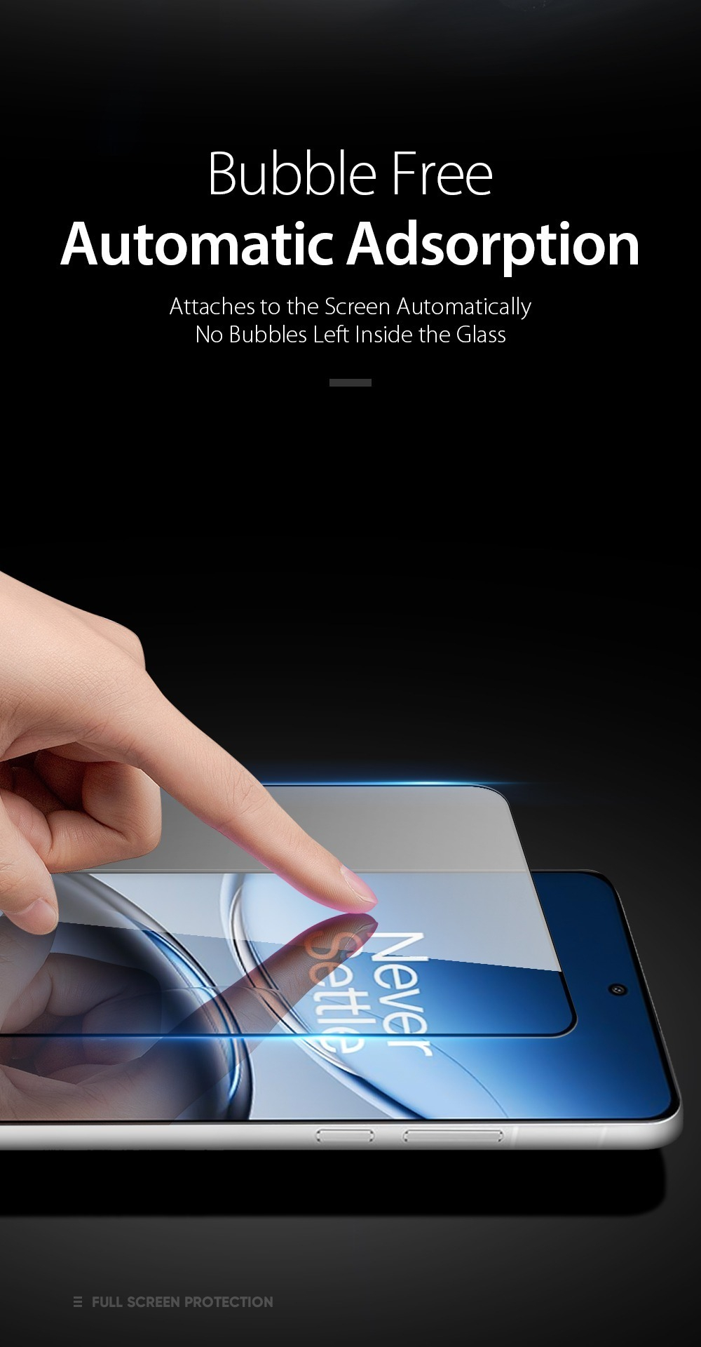 Защитное стекло из закаленного стекла для OnePlus Nord 4, от Dux Ducis серия 9D Full Screen Glass
