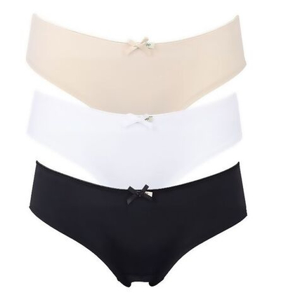 Набор из 3 разноцветных трусиков-слип Olivia (Размер: M) (Цвет: разноцветный)