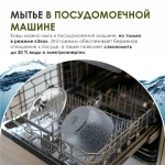 Ковш индукционный "Мечта" Гранит со съемной ручкой и крышкой 1.7л