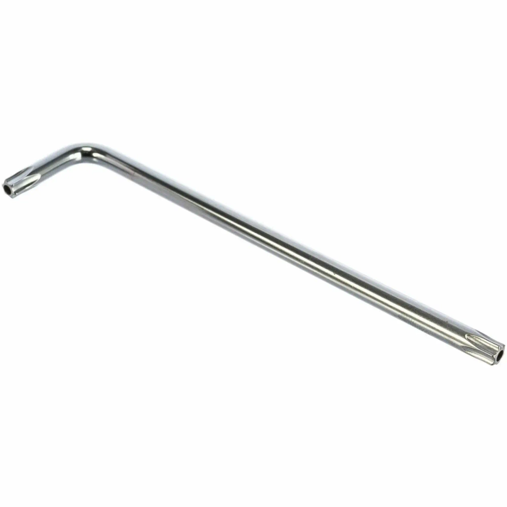 Ключ TORX T27H RF-76727XL: Г-образный экстра длинный с отверстием ROCKFORCE