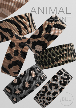 Схемы Animal print Loom & Peyote