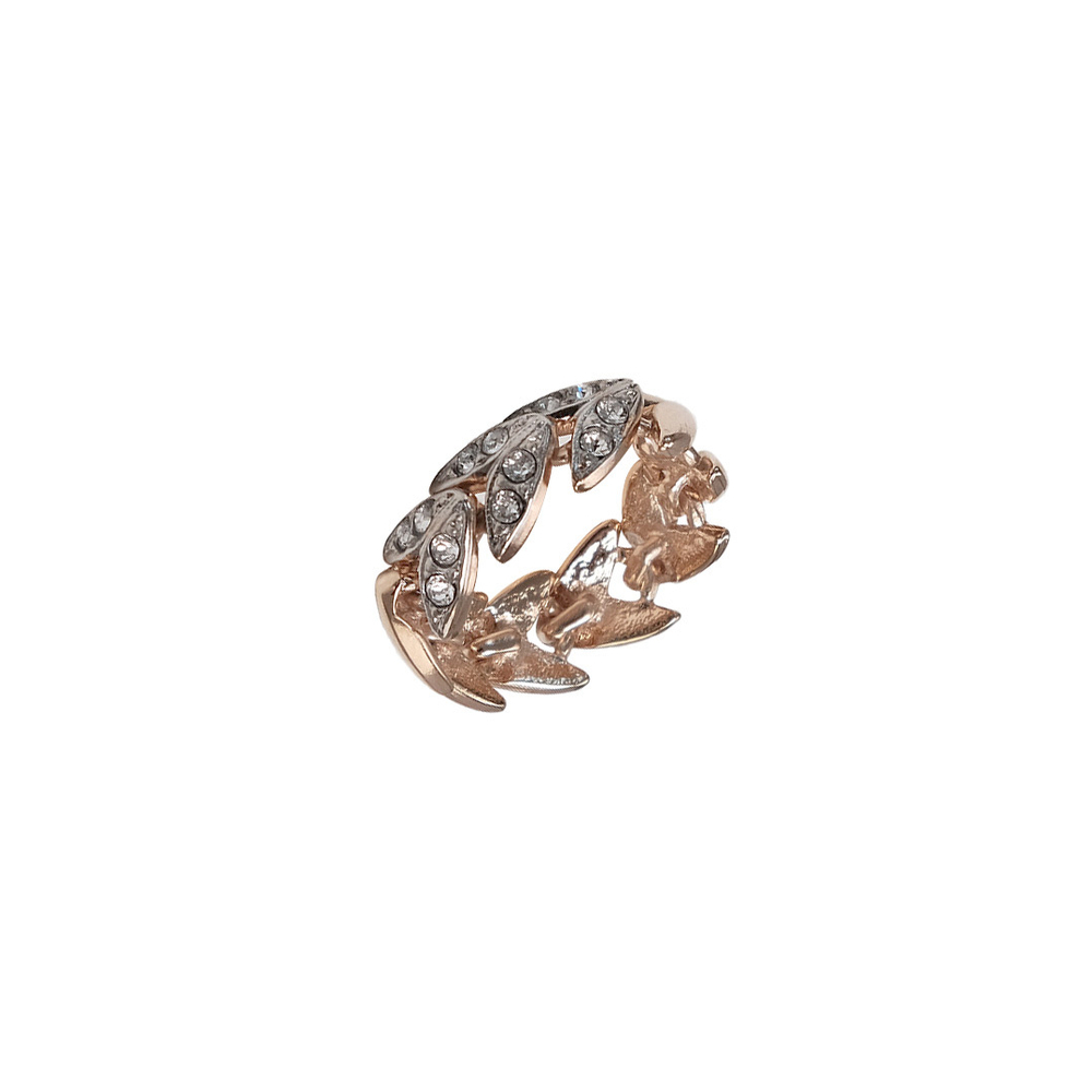 "Вьюнок" кольцо в золотом покрытии из коллекции "Леди" от Jenavi