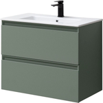 Тумба с раковиной Allen Brau Eclipse 1.E1002.CGM 80 cement grey matt