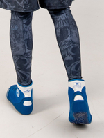 Борцовки BoyBo на толстой подошве синие