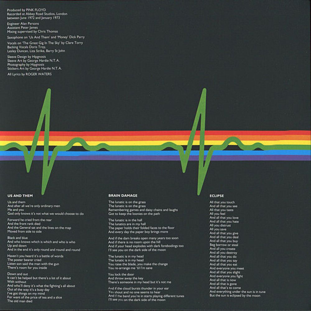 Pink Floyd. The Dark Side Of The Moon (LP)