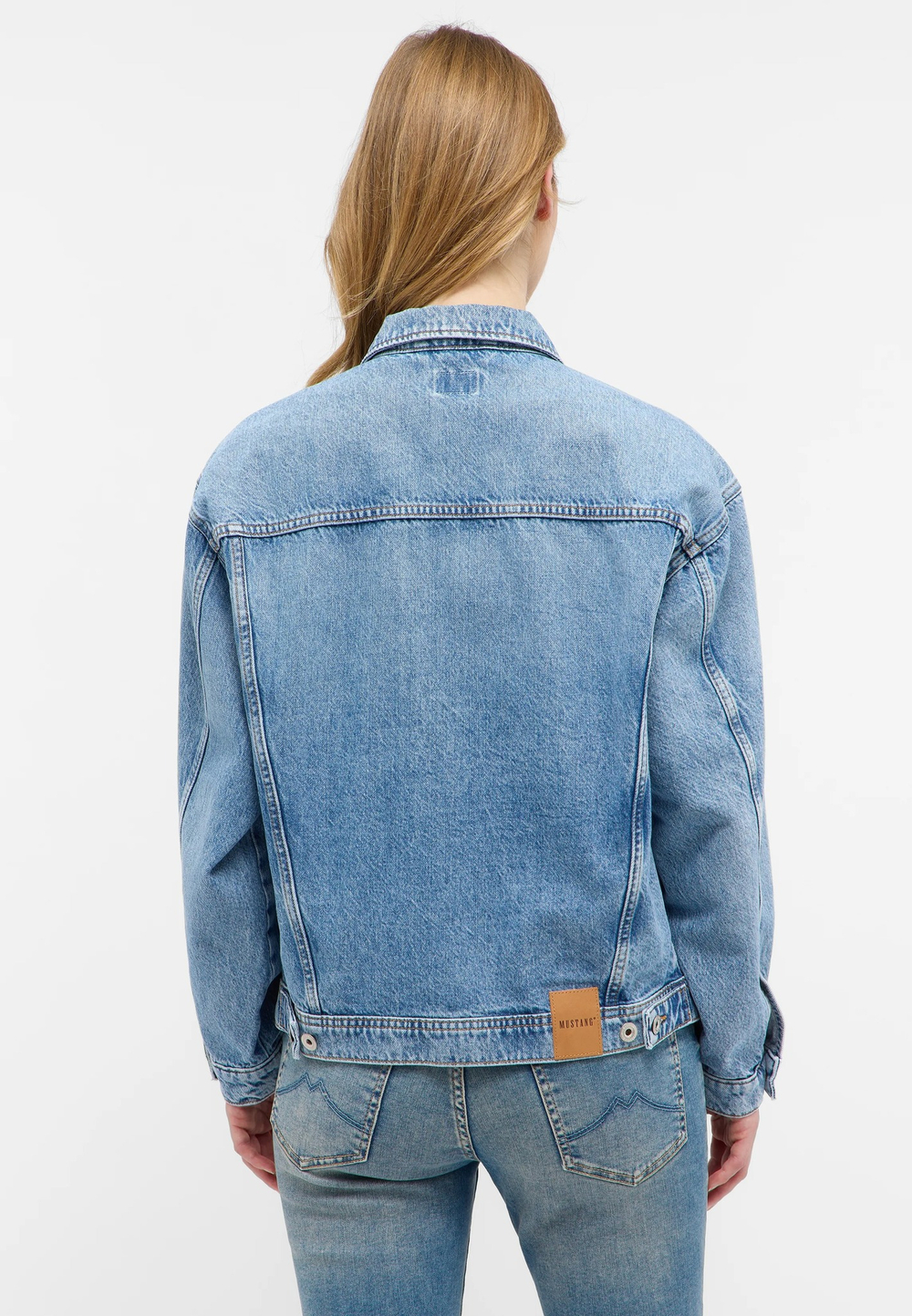 Куртка джинсовая женская MUSTANG Arcata Boyfriend Jacket