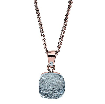 Колье Qudo Firenze hellblau 400224.1 BL/RG