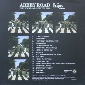 The Beatles / Abbey Road - The Rock Band Remixes 2009 (LP)