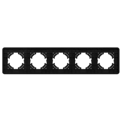 Рамка стеклянная FRM-OMALI-SFGS-5-BK (Arlight, -) 049721