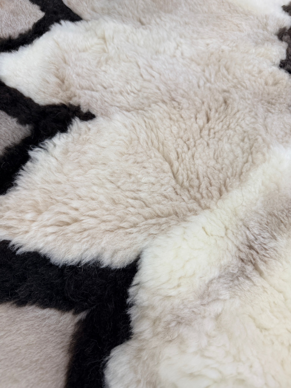 Ковер шкура натуральная овчина меховой