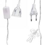 Гирлянда для дома 4,0 м 20 ламп LED с насадками КОНФЕТКИ, прозрач.пров., авторежим.,IP-20 RG/RB (возможность соединения)