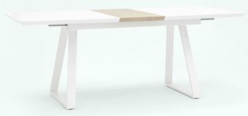 Стол обеденный Sage раскладной 160-200*90 белый