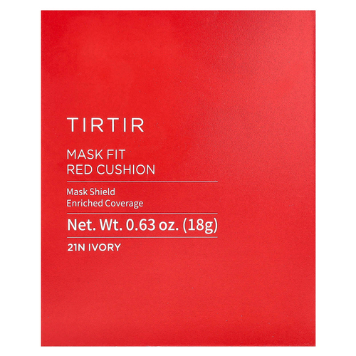 TIRTIR, Mask Fit, Red Cushion, 21N слоновая кость, 18 г (0,63 унции)