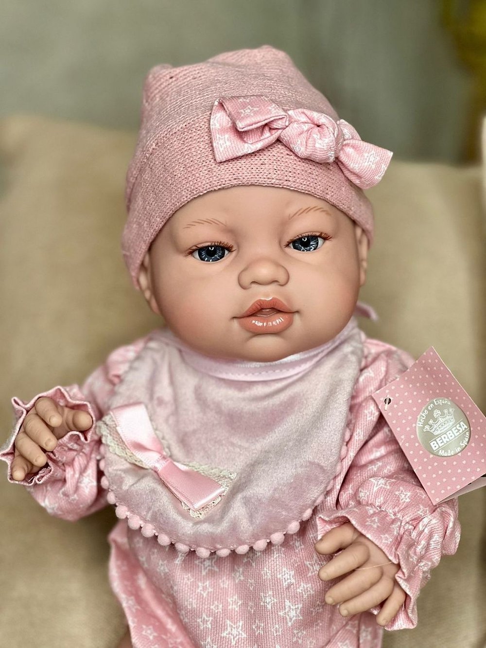 Кукла Berbesa виниловая 42см Recien Nacido (5121K)
