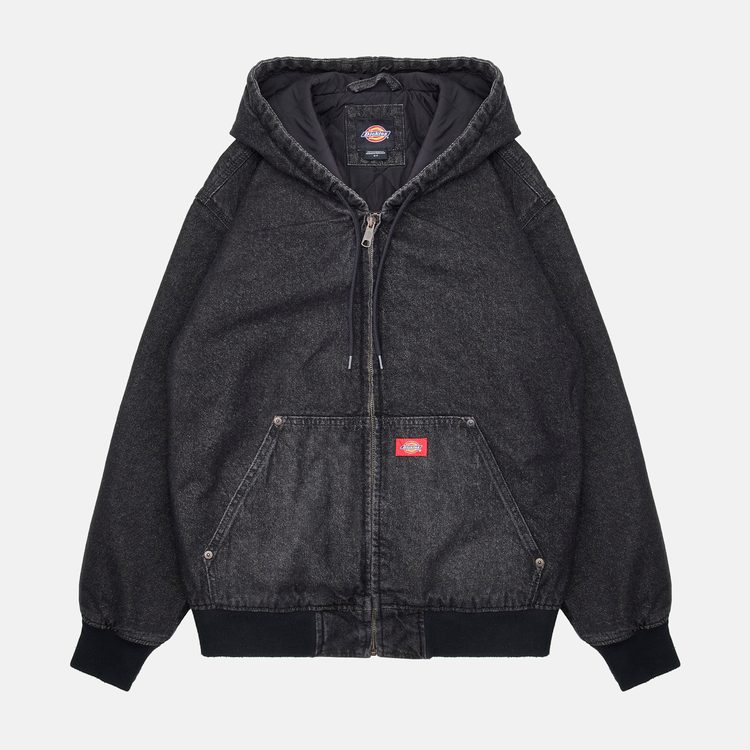 Куртка мужская Dickies Hooded Denim Jacket  артикул:DK0A89FBL241 - купить в магазине Дайс
