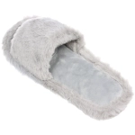 Тапочки женские домашние «HOME», цвет серый, р-р 38-39