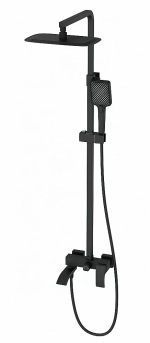 Душевая система WONZON & WOGHAND FIT WW-88739009-MB черный матовый
