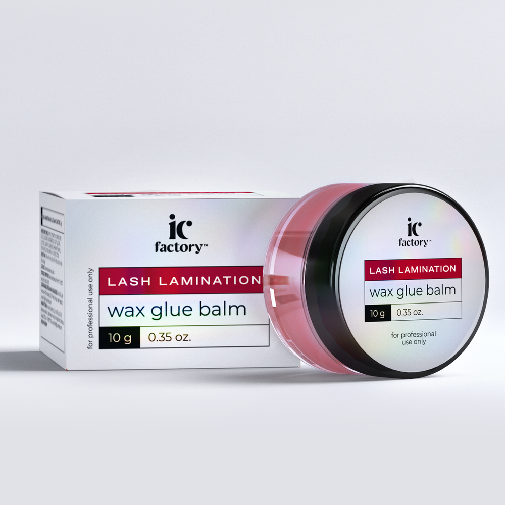 Клей-воск для ламинирования ресниц WAX GLUE BALM IC FACTORY, 10 г