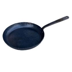 Сковорода для подачи 24 см h3,3 см круглая " " углерод. сталь ИНДУКЦИЯ P.L.