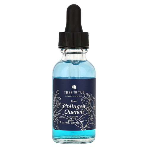 Tree To Tub, Сыворотка Dual Collagen Quench, 30 мл (1 жидк. унц.)